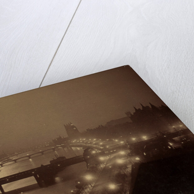 The Thames London by night, UK 1903 by Anonymous