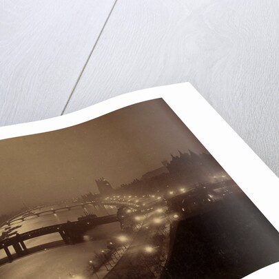 The Thames London by night, UK 1903 by Anonymous