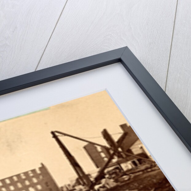 Ruins of the burnt district, from the canal basin, Richmond, VA, looking east by Anonymous