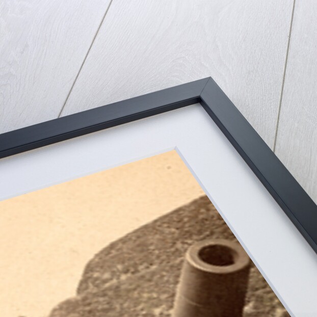 View on the Point Battery, Charleston, S.C., showing the gun in the Cheevrs battery, looking S.W. by Anonymous