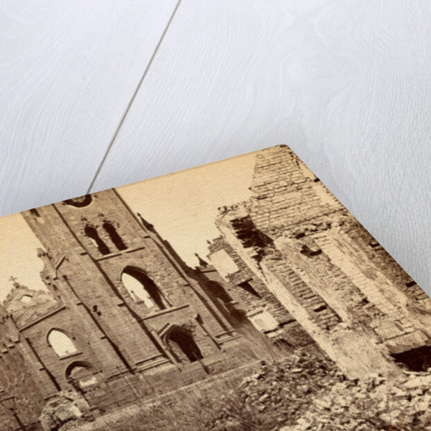 Ruins of Cathedral, Broad Street, front view by Anonymous