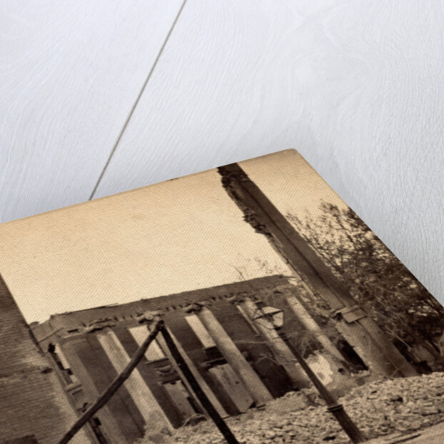 Court House, Chambersburg, Franklin Co., Pa., destroyed by the rebels under McCausland, July 30th, 1864 by Anonymous