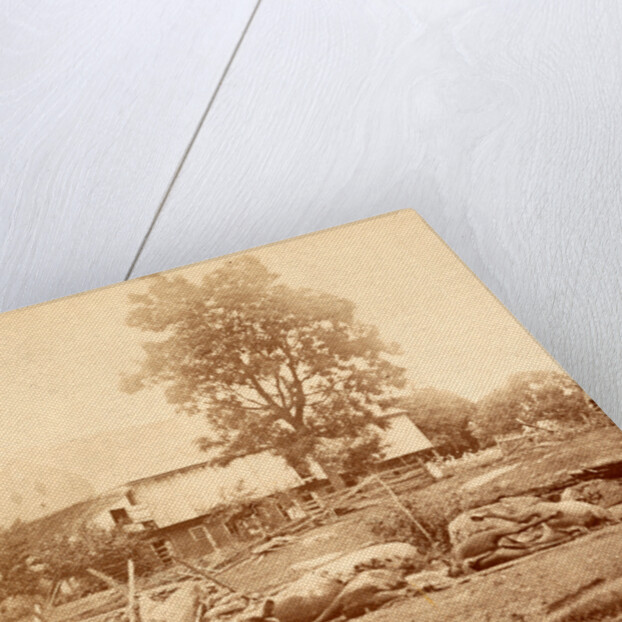 View at Losser's (i.e. Trostle's) barn, where the 9th Massachusetts Battery was cut up by Anonymous
