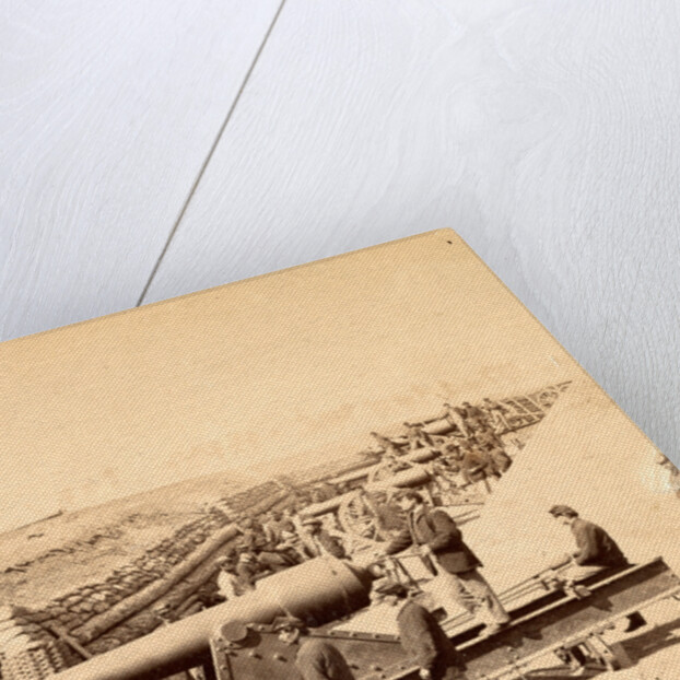 Ft. Brady, James River, Va. View showing battery ready for action by Anonymous