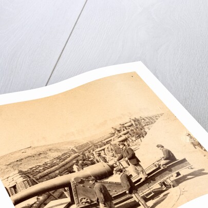Ft. Brady, James River, Va. View showing battery ready for action by Anonymous