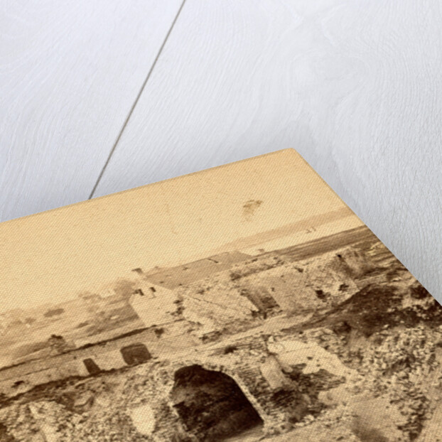 Fort Moultrie Sallyport and ruins of the fort from the interior by Anonymous