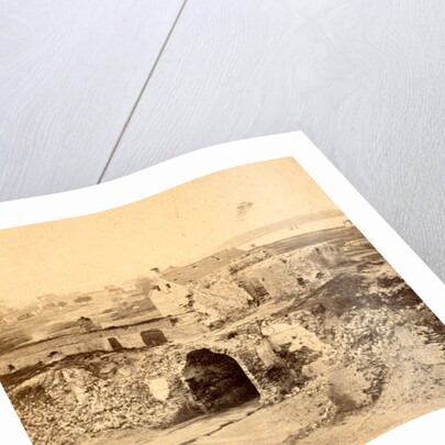 Fort Moultrie Sallyport and ruins of the fort from the interior by Anonymous
