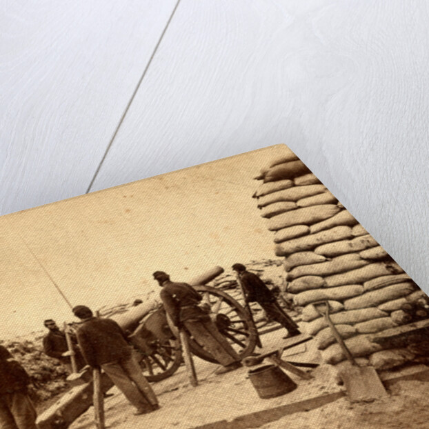 Swamp Angel Battery near Charleston, S.C. by Anonymous