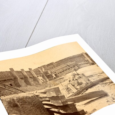 Interior of Fort Sumpte, S.C., looking south, showing officers' quarters by Anonymous