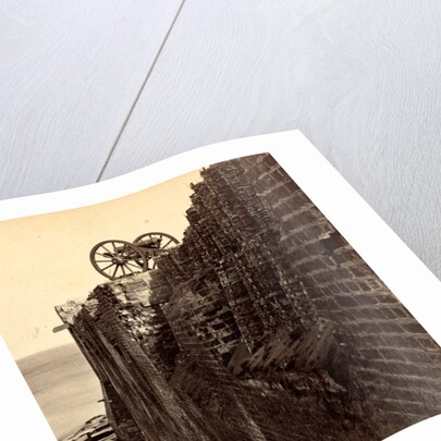 North wall of Fort Sumpte by Anonymous