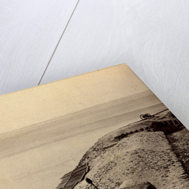 A parapet of Fort Sumpte, looking toward Morris Island by Anonymous