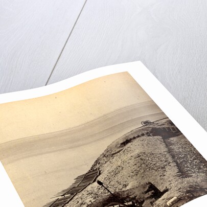 A parapet of Fort Sumpte, looking toward Morris Island by Anonymous