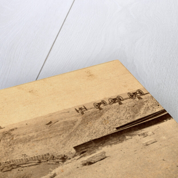 View from the parapet of Fort Sumpte, S.C., with Charleston in the distance by Anonymous