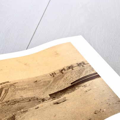 View from the parapet of Fort Sumpte, S.C., with Charleston in the distance by Anonymous