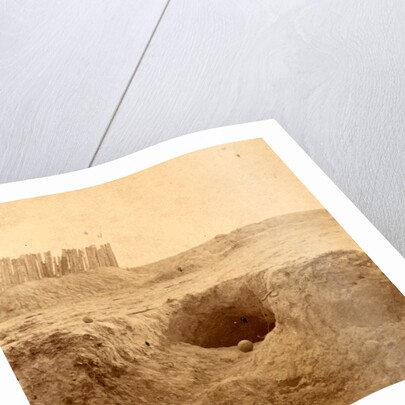 Fortifications and bomb-proofs, in front of Petersburgh (i.e. Petersburg), Va, USA by Anonymous