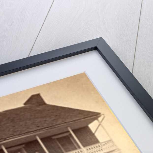 Battlefield Hotel, the outer post of sharp shooters, USA by Anonymous