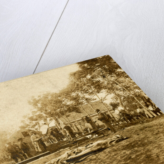 Burial of the Union dead at Fredericksburg, December 15, 1862 by Anonymous