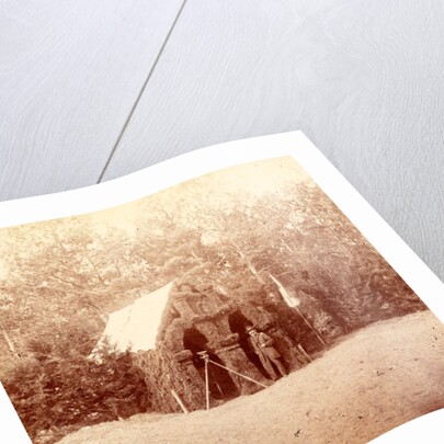 Winter quarters of the Engineer Corps., USA by Anonymous