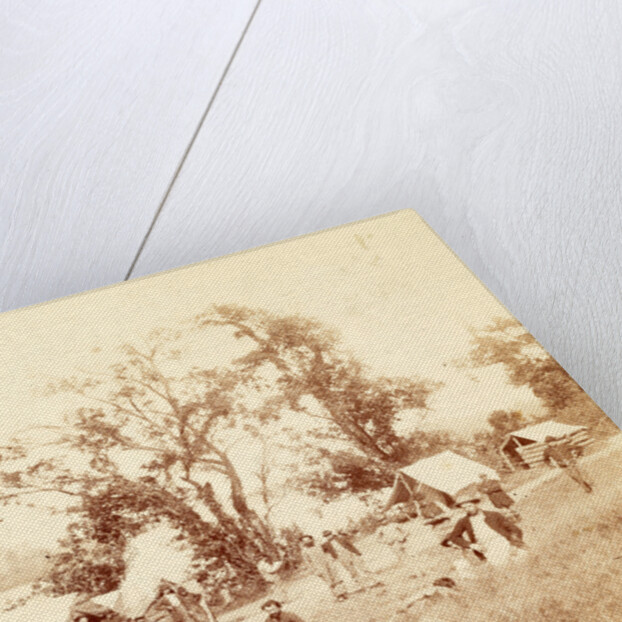 Camp in Monument Garden, Chattanooga, USA by Anonymous