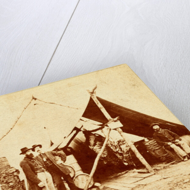 Commissary Tent, USA by Anonymous