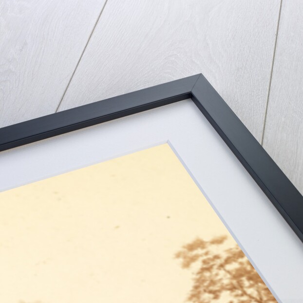 Professor Lowe in his balloon by Anonymous