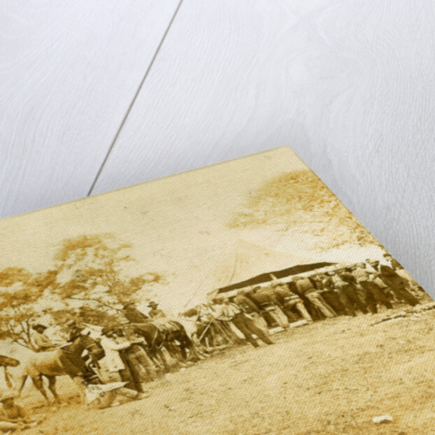 Comrades will all remember how we made a rush for the old well to fill our canteens, when on the march, USA by Anonymous