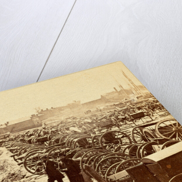 Park of captured guns at Rocketts, Richmond, VA, USA by Anonymous