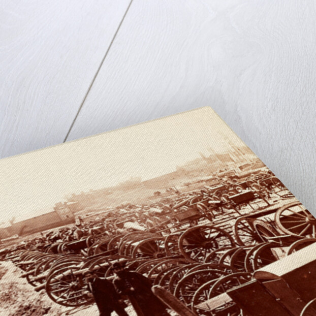 Artillery captured from the rebels, USA by Anonymous