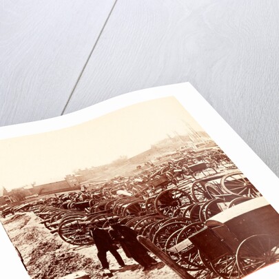 Artillery captured from the rebels, USA by Anonymous