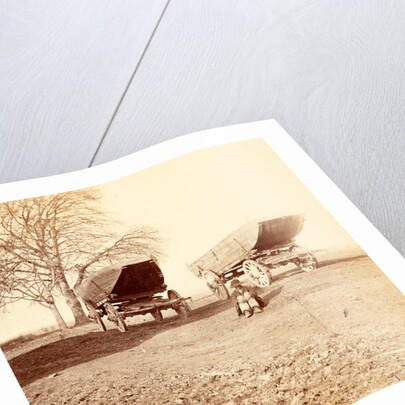 A pontoon boat on wheels, USA by Anonymous