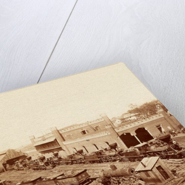 Railroad depot at Nashville, Tenn., USA by Anonymous