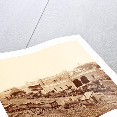 Railroad depot at Nashville, Tenn., USA by Anonymous