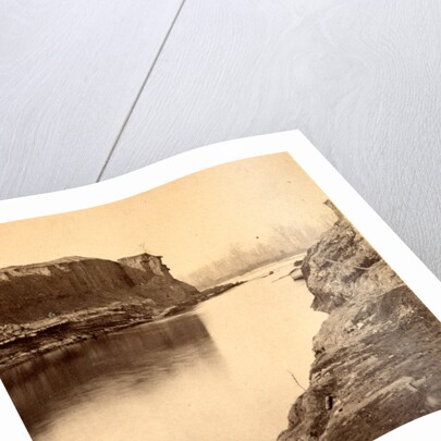 Dutch Gap Canal. Taken after the bank was blown out, USA by Anonymous