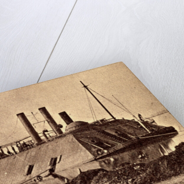 U.S. ironclad gunboat Essex, USA by Anonymous