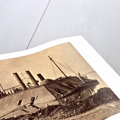 U.S. ironclad gunboat Essex, USA by Anonymous