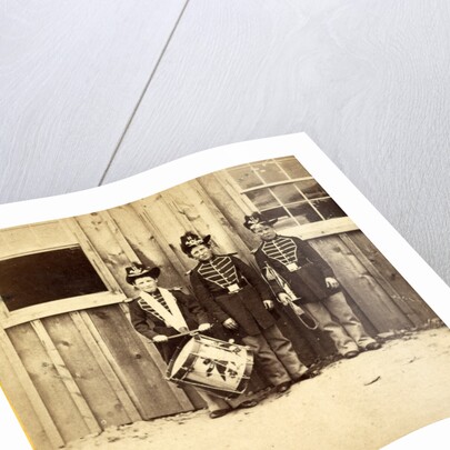 Three drummer boys (now at Ft. Hamilton) who have been in 9 battles of the rebellion, USA by Anonymous