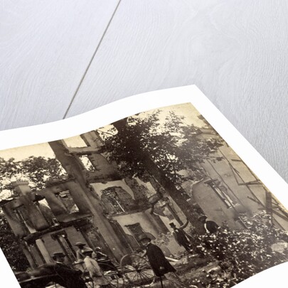 War views. No. 1997, Ruins of P.M. Gen'l M. Blair's residence, MD, USA by Anonymous