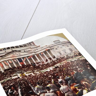 President Roosevelt's inauguration address, USA by Anonymous