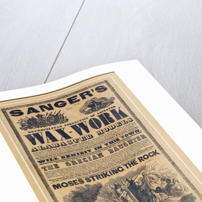 Sanger's wax-work alabaster models by Anonymous