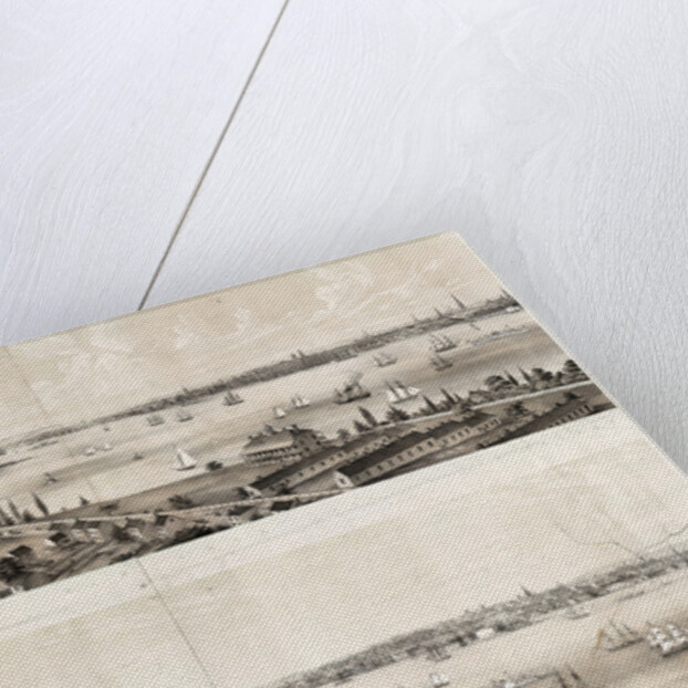 New York from Staten Island Brooklyn City Jersey City New York from Staten Island by Anonymous