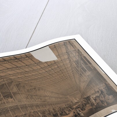 View of the nave of the great exhibition building by Anonymous