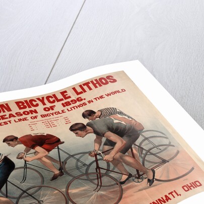 The Donaldson bicycle lithos for the season of 1896 by Anonymous