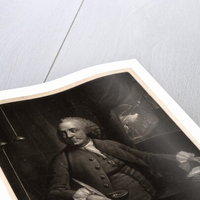 B. Franklin of Philadelphia L.L.D. F.R.S. by Edward Fisher