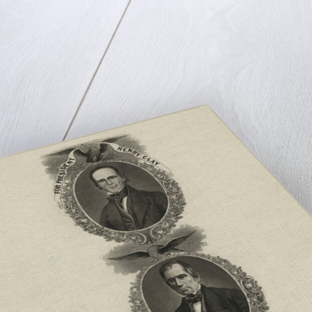 For president, Henry Clay. For vice president, Theodore Frelinghuysen by Anonymous