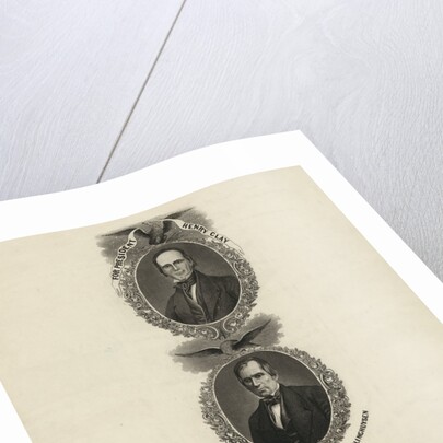 For president, Henry Clay. For vice president, Theodore Frelinghuysen by Anonymous