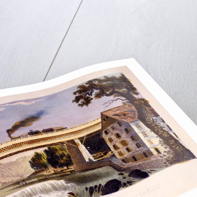 Railroad bridge over the Wissahickon near Manayunk by Anonymous