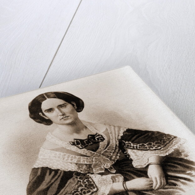 Mrs. Caroline Slemmer wife of the gallant Lieutenant Slemmer by Anonymous