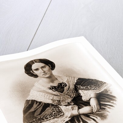 Mrs. Caroline Slemmer wife of the gallant Lieutenant Slemmer by Anonymous