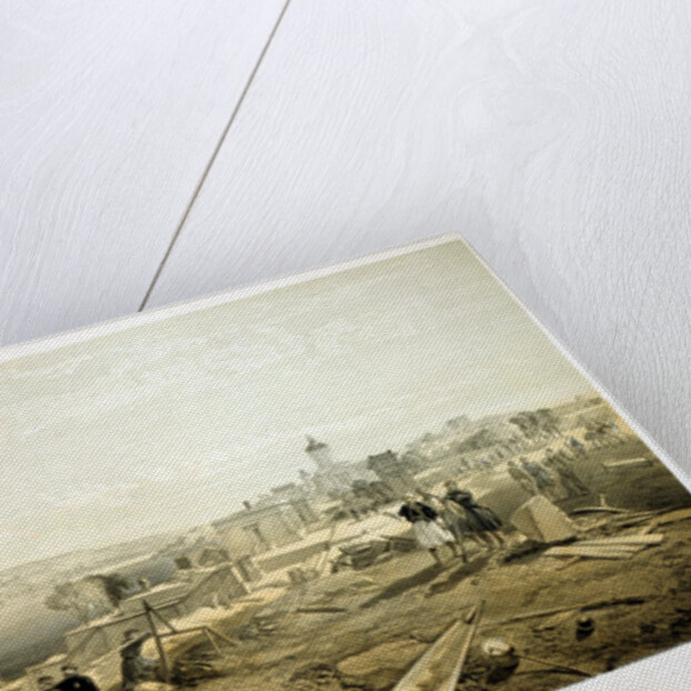 Sebastopol from the rear of Fort Nicholas, looking south by William Simpson