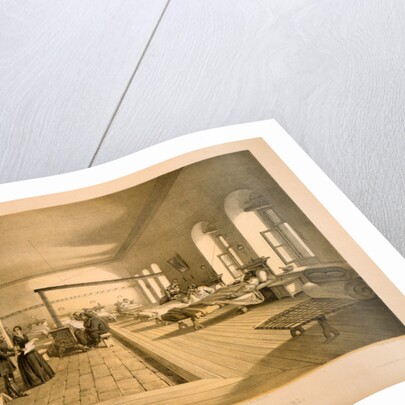 One of the wards of the hospital at Scutari by William Simpson